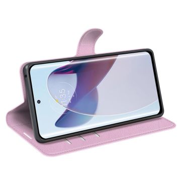 LN Flip Wallet Motorola Edge 30 Ultra pink