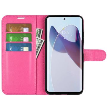 LN Flip Wallet Motorola Edge 30 Ultra rose