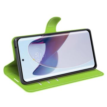 LN Flip Wallet Motorola Edge 30 Ultra green