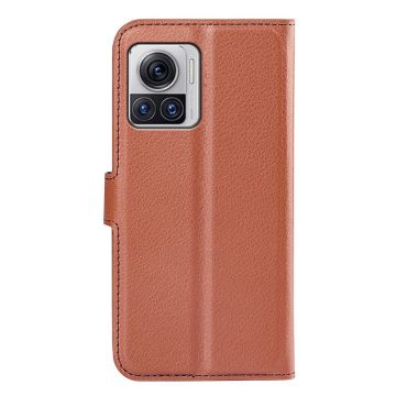 LN Flip Wallet Motorola Edge 30 Ultra brown