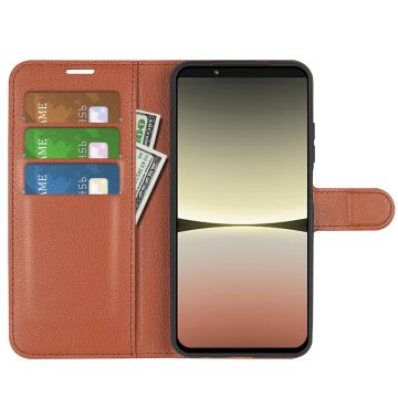 LN Flip Wallet Xperia 5 IV brown