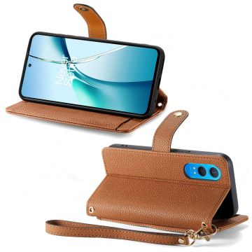 LN lompakkokotelo OnePlus Nord CE 4 Lite 5G Brown