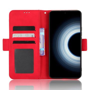 LN Flip Wallet 5card Xiaomi 12T/12T Pro red