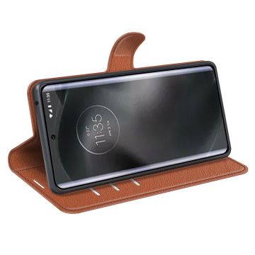 LN Flip Wallet Motorola Edge 30 Neo brown