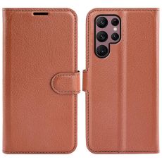 LN Flip Wallet Samsung Galaxy S23 Ultra brown