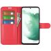 LN Flip Wallet Samsung Galaxy S23+ red