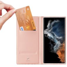 Dux Ducis Business-kotelo Samsung Galaxy S23 Ultra pink