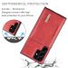 DG. MING suojakuori + lompakko Samsung Galaxy S23 Ultra red