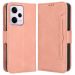 LN Flip Wallet 5card Redmi Note 12 Pro 5G pink