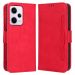 LN Flip Wallet 5card Redmi Note 12 Pro 5G red