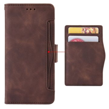 LN Flip Wallet 5card Redmi Note 12 5G brown