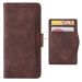 LN Flip Wallet 5card Redmi Note 12 5G brown