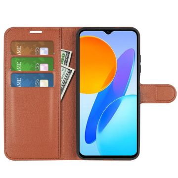 LN Flip Wallet Honor X6/X8 5G/Honor 70 Lite brown