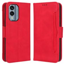 LN 5card Flip Wallet Nokia X30 5G red