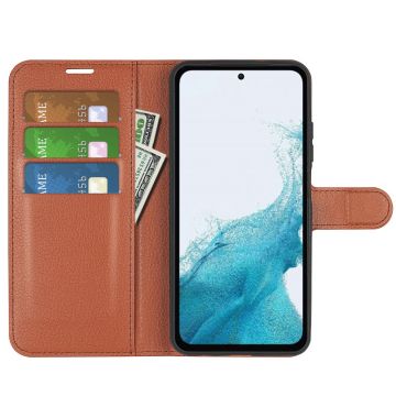 LN Flip Wallet Galaxy A54 5G brown