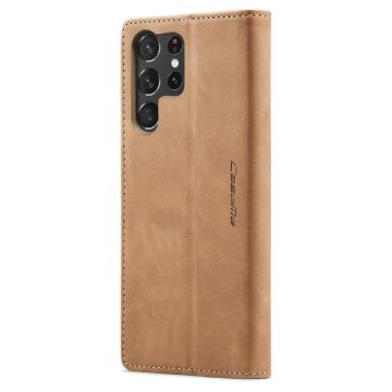 CaseMe suojalaukku Samsung Galaxy S23 Ultra brown