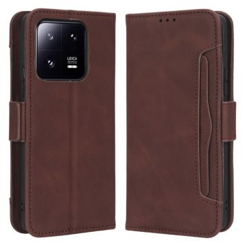 LN Flip Wallet 5card Xiaomi 13 Pro brown