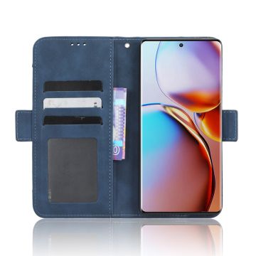 LN Flip Wallet 5card Motorola Edge 40 Pro blue