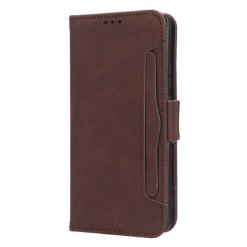 LN Flip Wallet 5card Motorola Edge 40 Pro brown