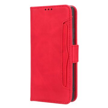 LN Flip Wallet 5card Motorola Edge 40 Pro red