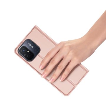 Dux Ducis Business-kotelo Xiaomi Redmi 12C pink