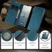 CaseMe suojalaukku Galaxy A34 5G blue