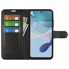 LN Flip Wallet Motorola Moto G53 5G black