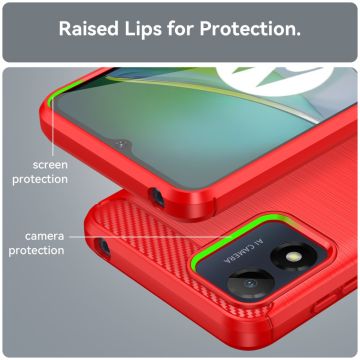 LN TPU-suoja Motorola Moto E13 red