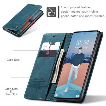 CaseMe suojalaukku Xiaomi Redmi Note 12 Pro 5G blue