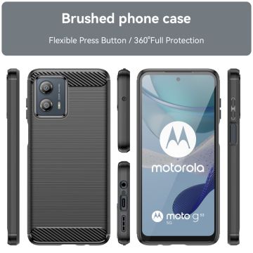 LN TPU-suoja Motorola Moto G53 5G black
