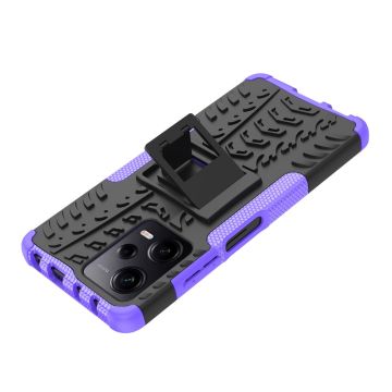 LN suojakuori tuella Redmi Note 12 Pro 5G purple