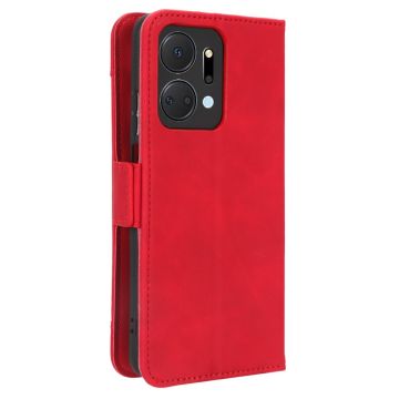 LN Flip Wallet 5card Honor X7a red