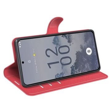 LN Flip Wallet Nokia X30 5G red
