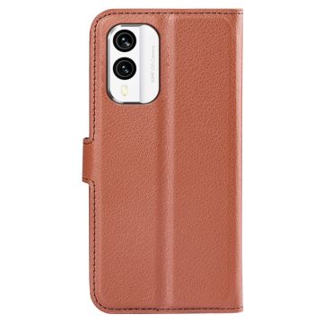 LN Flip Wallet Nokia X30 5G brown