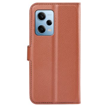 LN Flip Wallet Redmi Note 12 Pro 5G brown