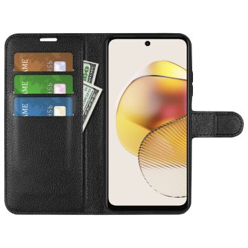 LN Flip Wallet Motorola Moto G73 black