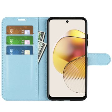 LN Flip Wallet Motorola Moto G73 blue