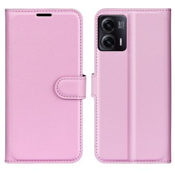 LN Flip Wallet Motorola Moto G73 pink