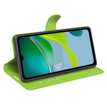 LN Flip Wallet Motorola Moto E13 green