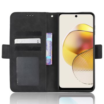 LN Flip Wallet 5card Motorola Moto G53 5G black