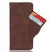 LN Flip Wallet 5card Motorola Moto G53 5G brown
