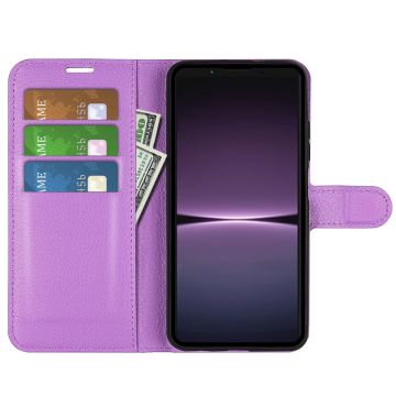 LN Flip Wallet Sony Xperia 1 V purple