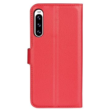 LN Flip Wallet Sony Xperia 10 V red