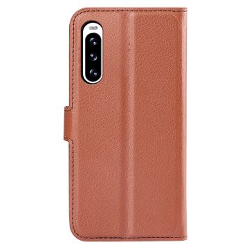 LN Flip Wallet Sony Xperia 10 V brown