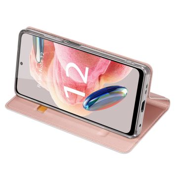 Dux Ducis Business-kotelo Redmi Note 12 4G pink