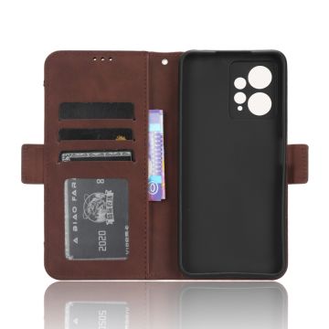 LN Flip Wallet 5card Redmi Note 12 4G brown