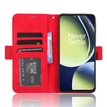 LN Flip Wallet 5card OnePlus Nord CE 3 Lite 5G red
