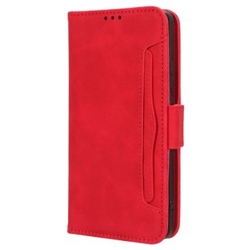 LN 5card Flip Wallet Motorola Edge 40 red