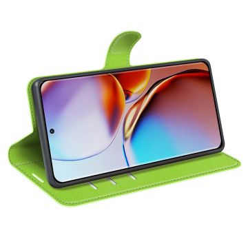 LN Flip Wallet Motorola Edge 40 Pro green