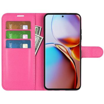 LN Flip Wallet Motorola Edge 40 Pro rose